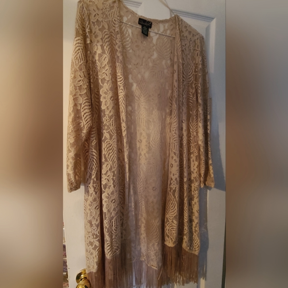 Fringed duster